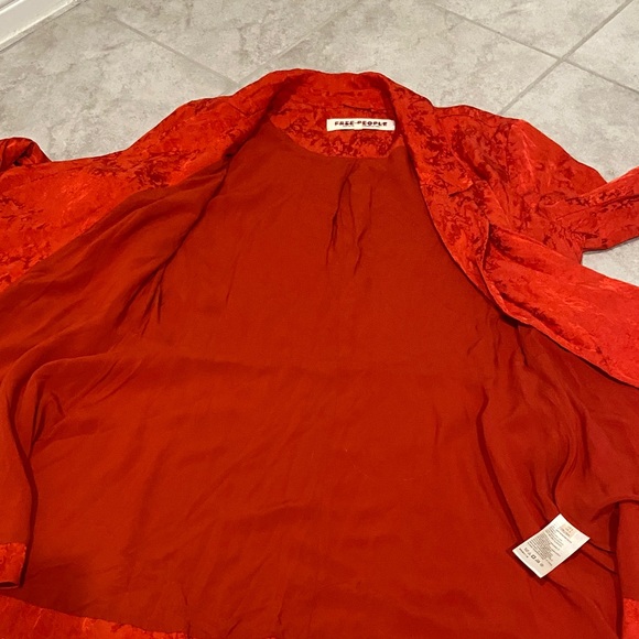 Free People Scarlet Textured Blazer - Picture 8 of 8